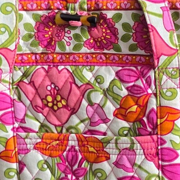 Lillie Bell Discounted Vera Bradley Get Carried Away Tote Laptop Diaper Bag - Picture 2 of 7